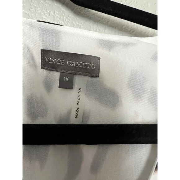 NWT Vince Camuto Leopard Dress Size 1X - Picture 2 of 7